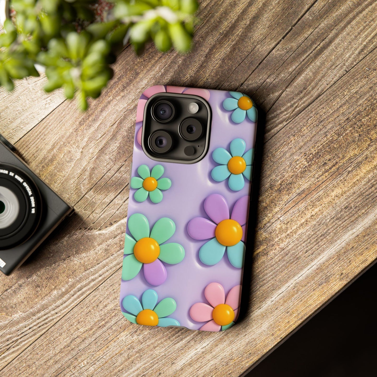 iPhone Tough Cases Cute Flower Phone Case