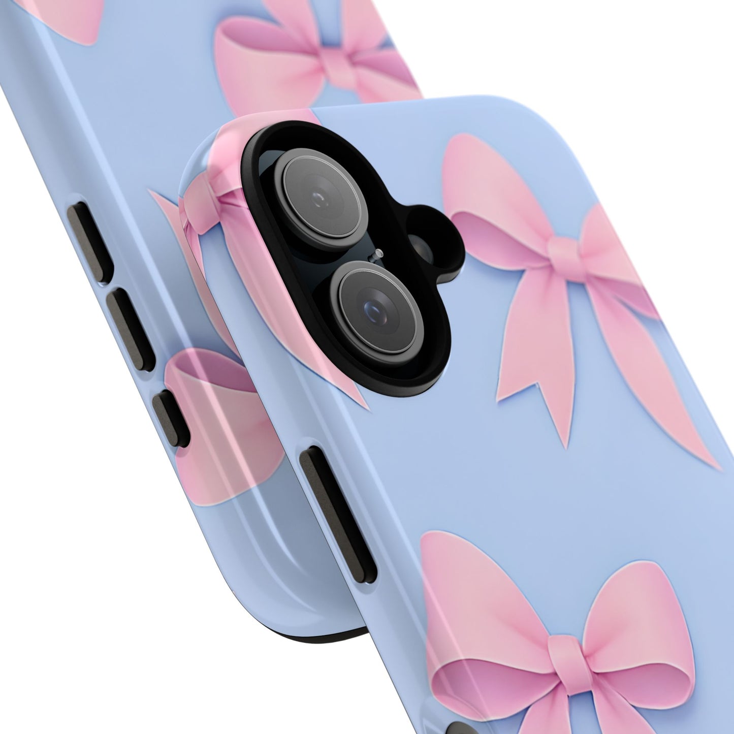 Cute Bow Phone Case, Gift for Her, Floral Phone Cover, Trendy Tech Accessory, Birthday Gift, Girlfriend Present