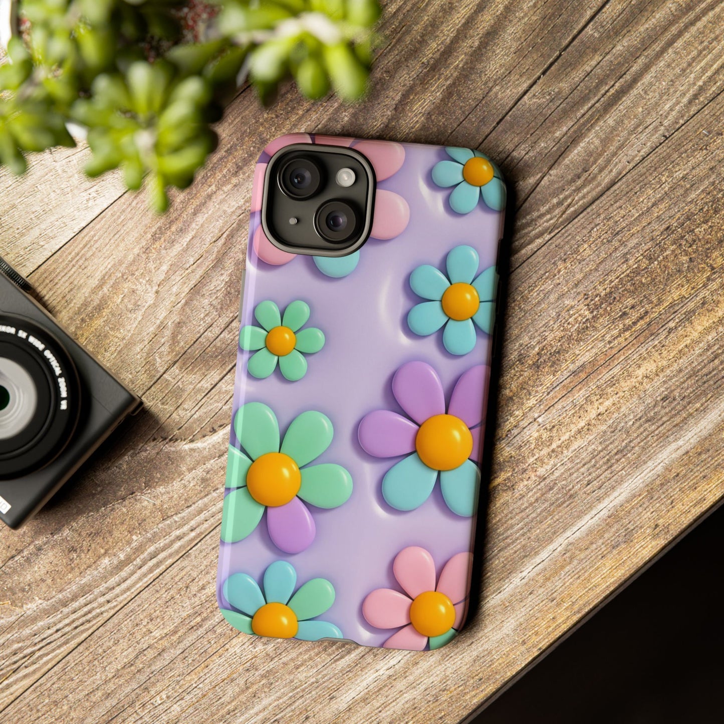 iPhone Tough Cases Cute Flower Phone Case