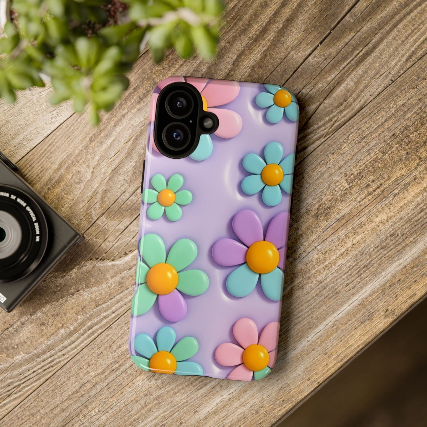 iPhone Tough Cases Cute Flower Phone Case