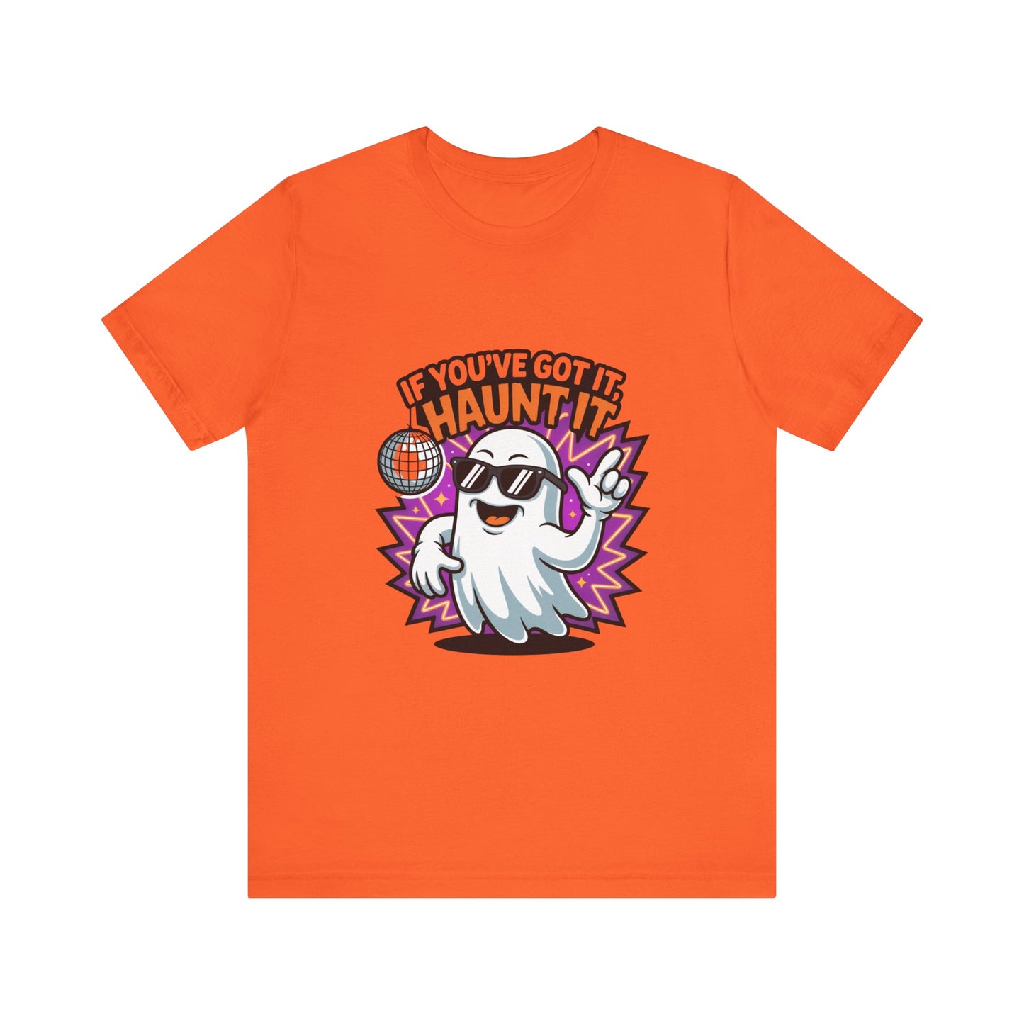 Ghost Party T-Shirt: Fun Halloween Unisex Tee, Perfect for Costume Parties, Casual Wear, Gifts for Friends