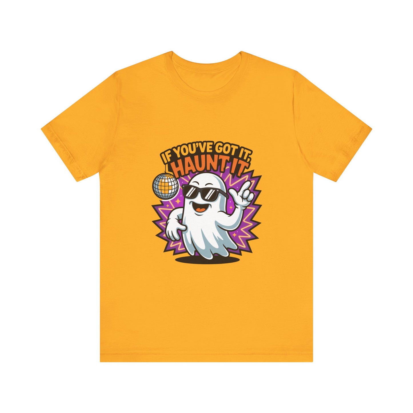 Ghost Party T-Shirt: Fun Halloween Unisex Tee, Perfect for Costume Parties, Casual Wear, Gifts for Friends