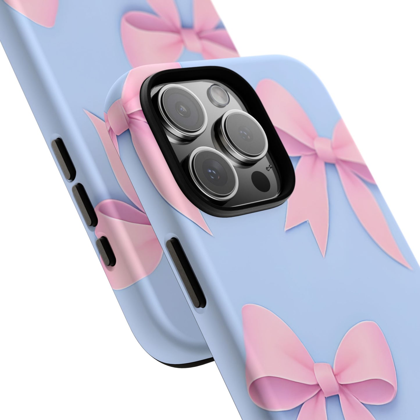 Cute Bow Phone Case, Gift for Her, Floral Phone Cover, Trendy Tech Accessory, Birthday Gift, Girlfriend Present