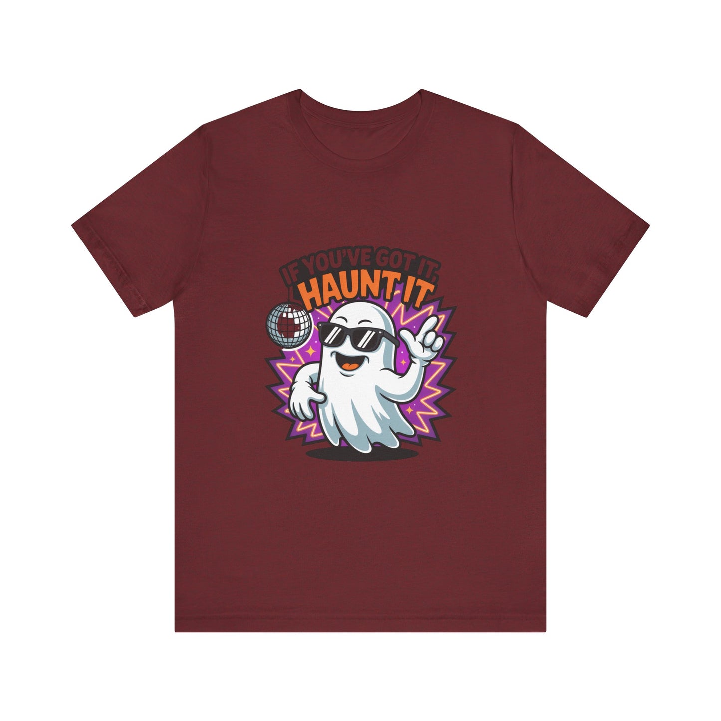 Ghost Party T-Shirt: Fun Halloween Unisex Tee, Perfect for Costume Parties, Casual Wear, Gifts for Friends