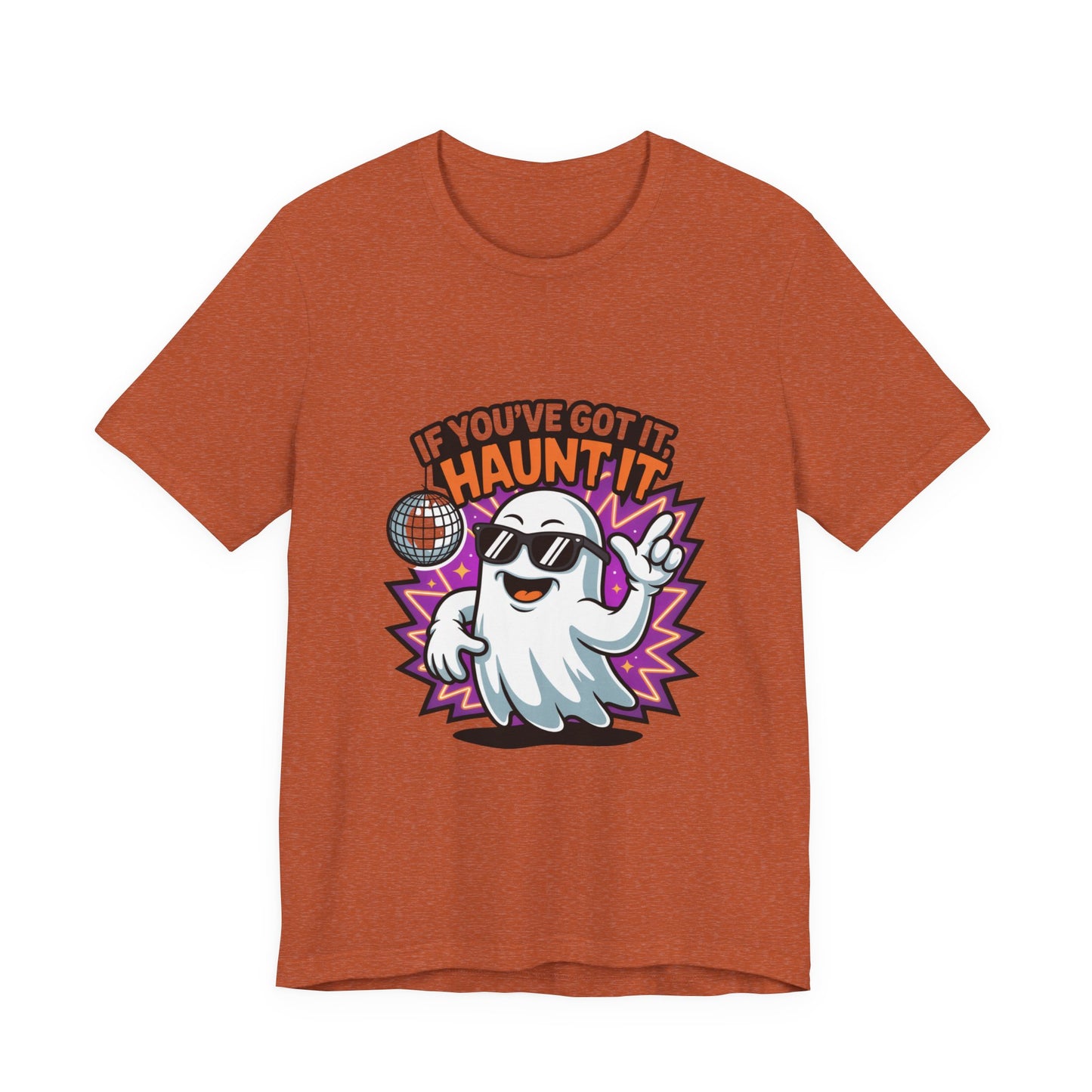 Ghost Party T-Shirt: Fun Halloween Unisex Tee, Perfect for Costume Parties, Casual Wear, Gifts for Friends