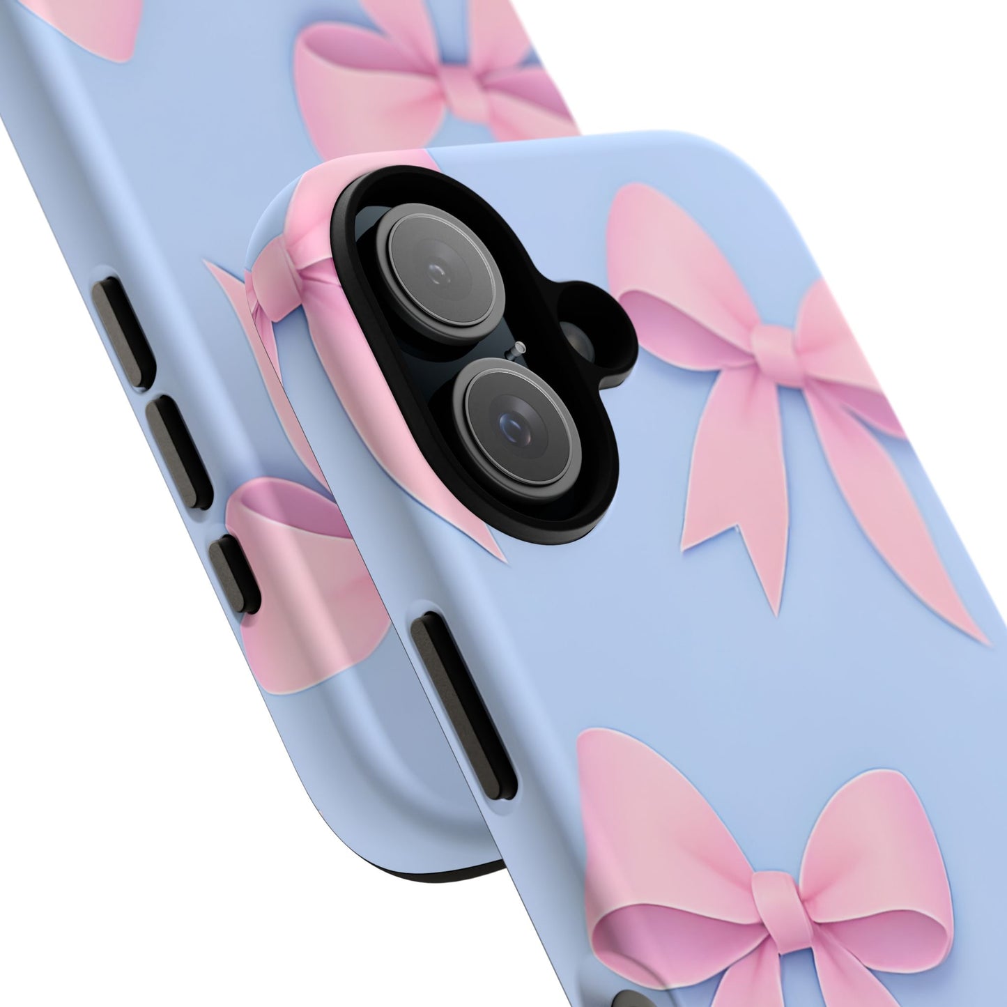 Cute Bow Phone Case, Gift for Her, Floral Phone Cover, Trendy Tech Accessory, Birthday Gift, Girlfriend Present