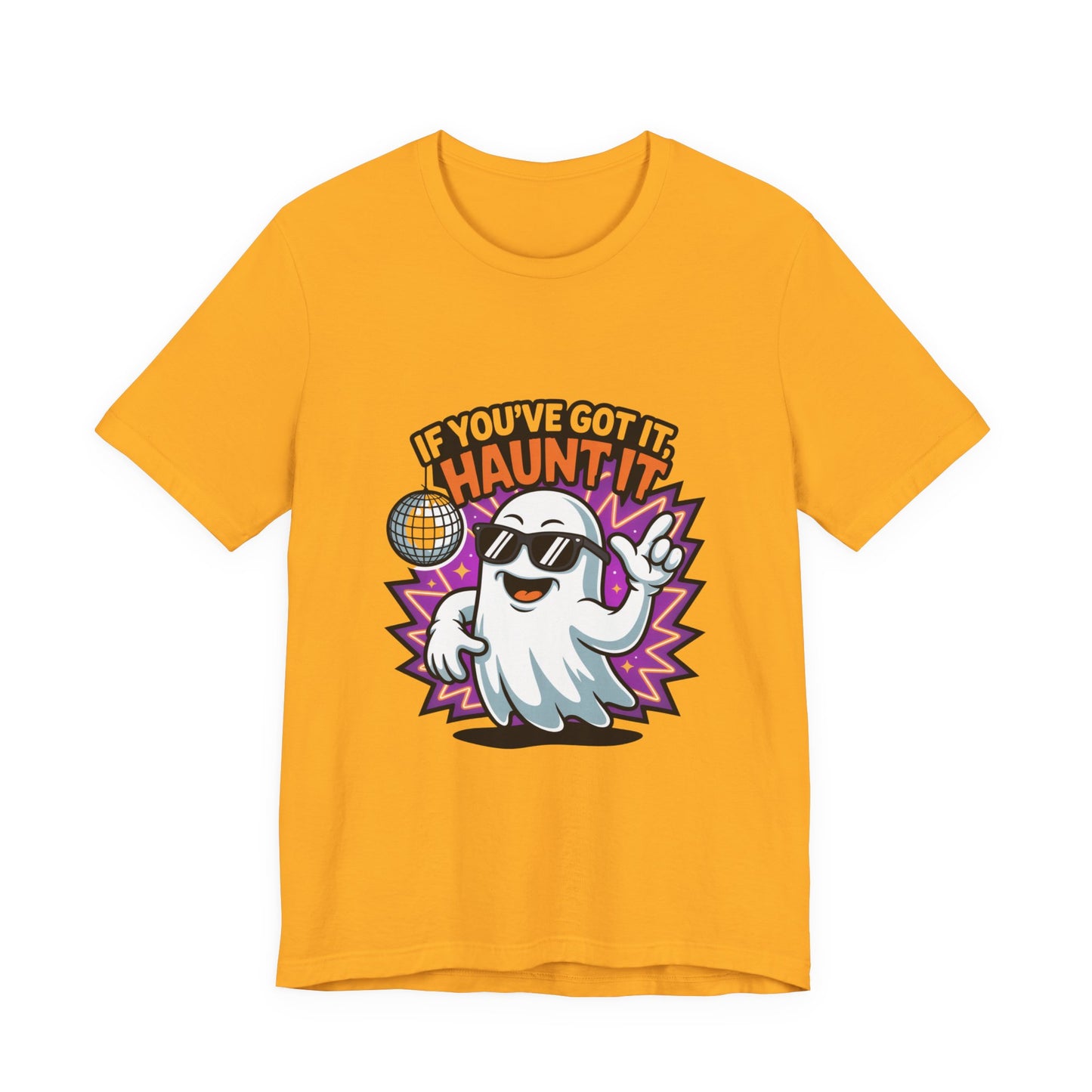Ghost Party T-Shirt: Fun Halloween Unisex Tee, Perfect for Costume Parties, Casual Wear, Gifts for Friends