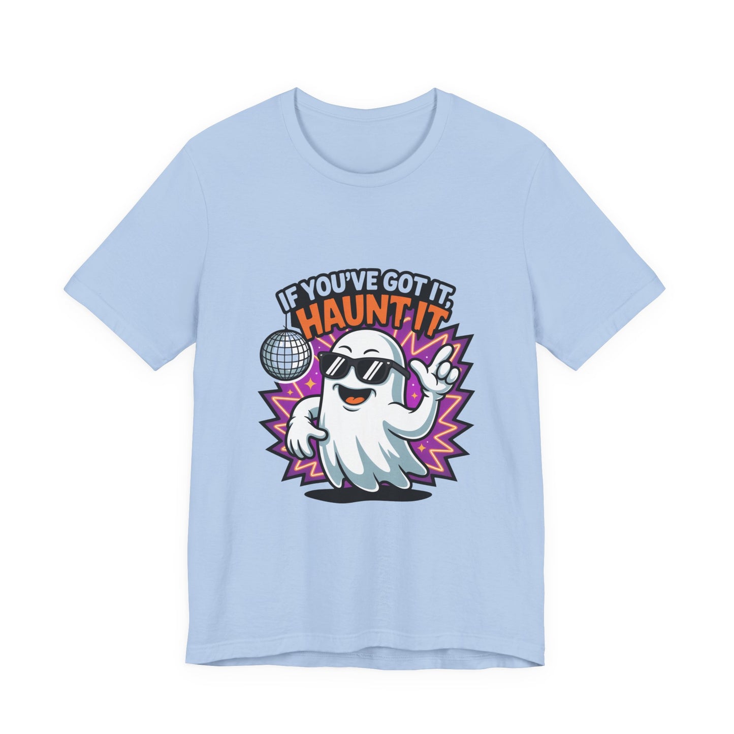 Ghost Party T-Shirt: Fun Halloween Unisex Tee, Perfect for Costume Parties, Casual Wear, Gifts for Friends