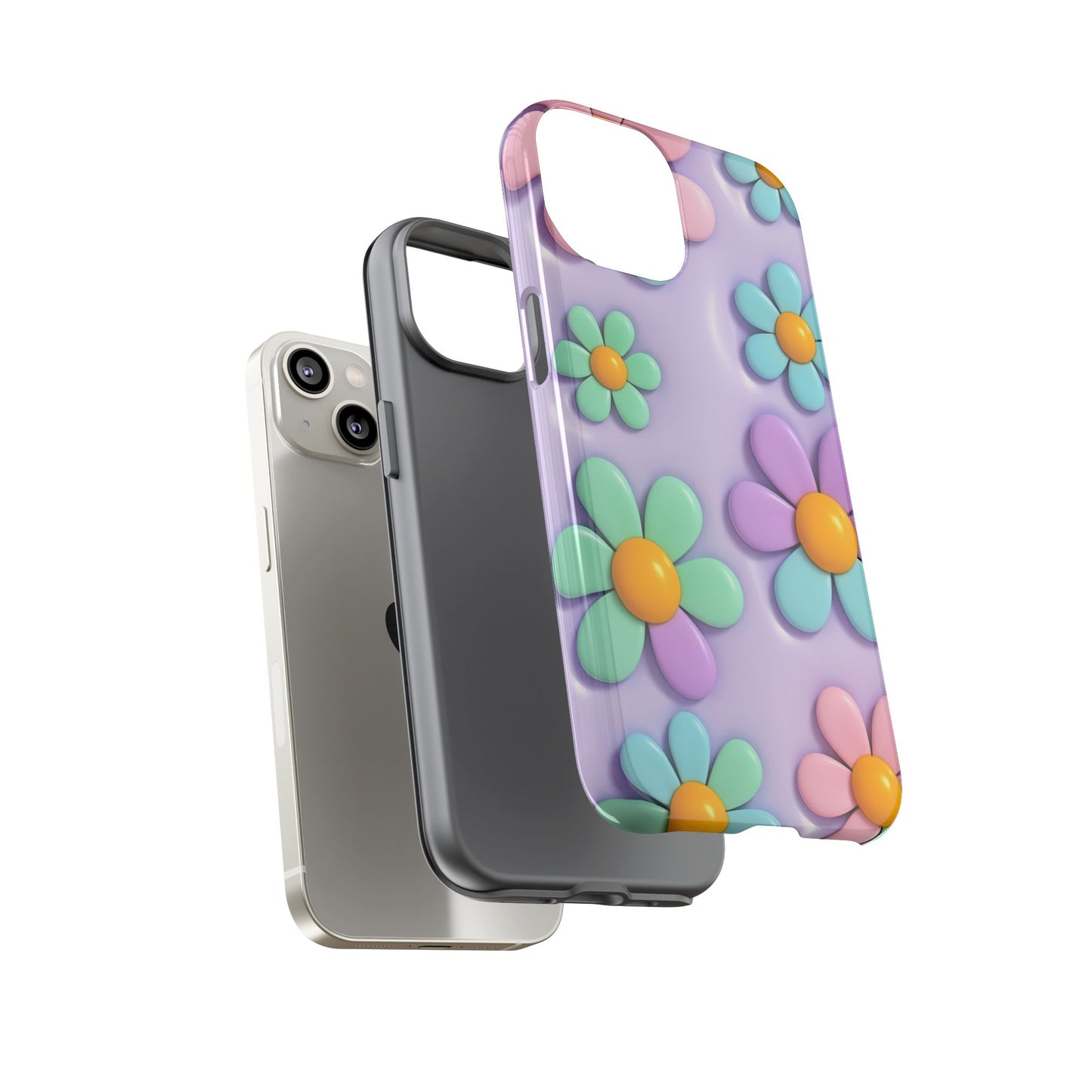 iPhone Tough Cases Cute Flower Phone Case