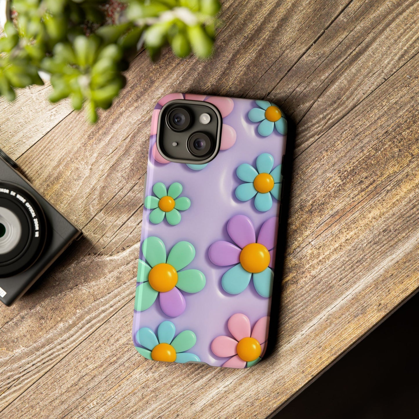 iPhone Tough Cases Cute Flower Phone Case