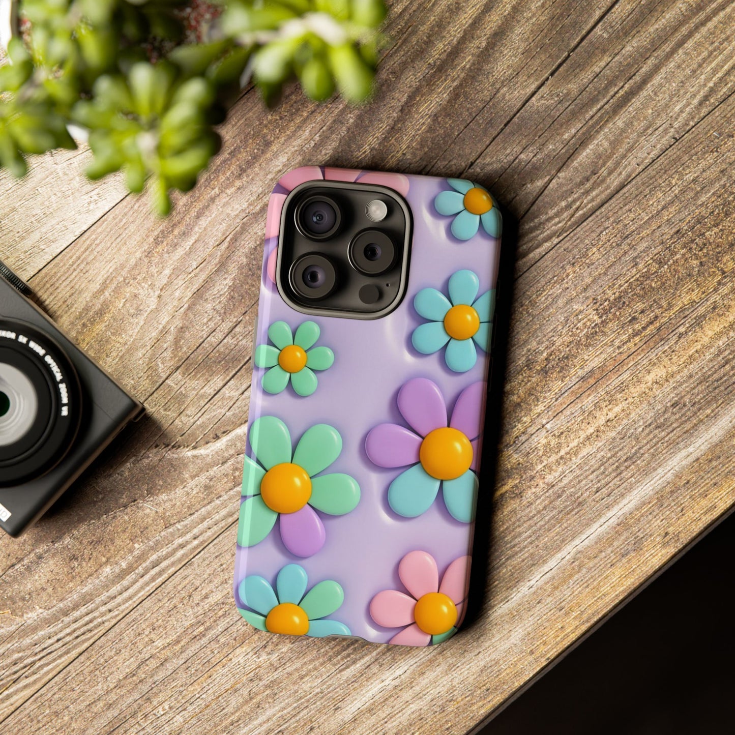 iPhone Tough Cases Cute Flower Phone Case