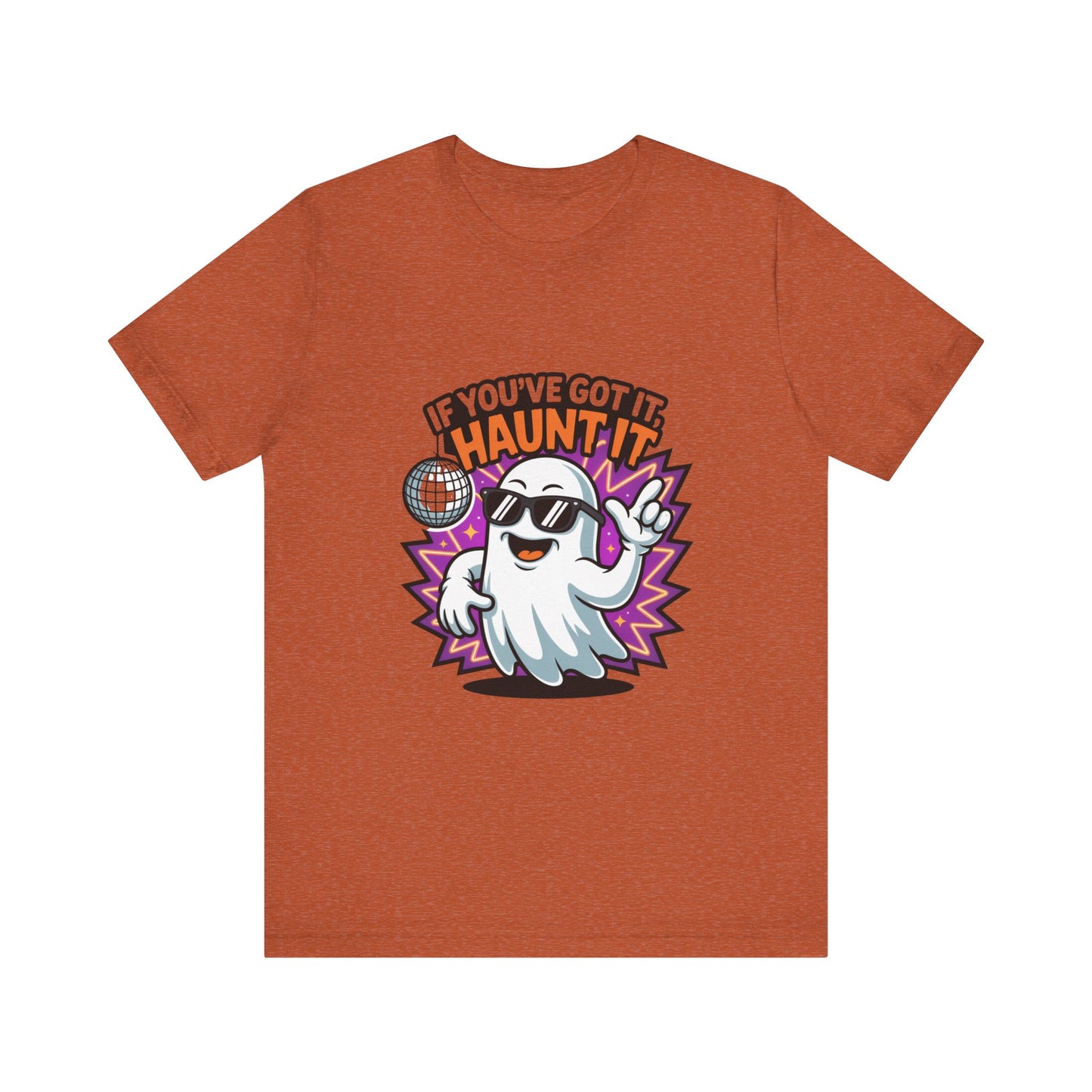 Ghost Party T-Shirt: Fun Halloween Unisex Tee, Perfect for Costume Parties, Casual Wear, Gifts for Friends