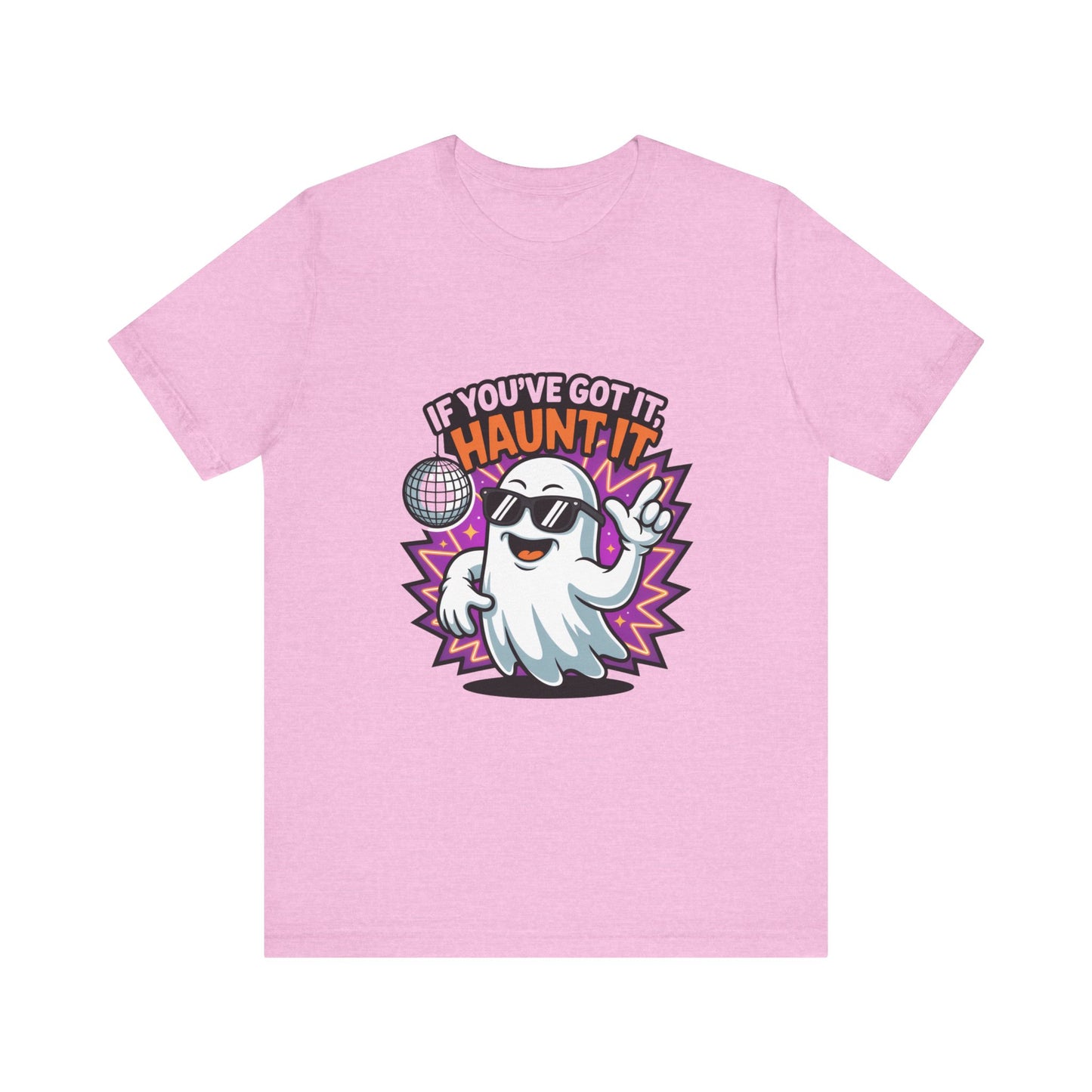 Ghost Party T-Shirt: Fun Halloween Unisex Tee, Perfect for Costume Parties, Casual Wear, Gifts for Friends