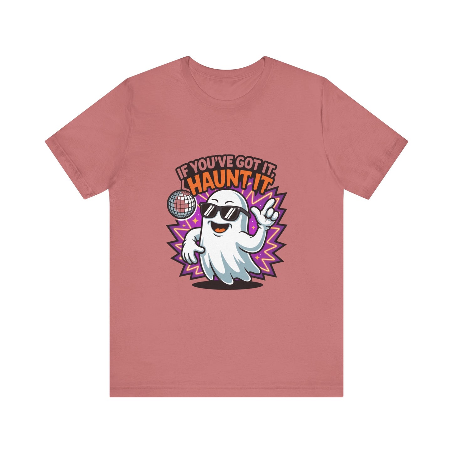 Ghost Party T-Shirt: Fun Halloween Unisex Tee, Perfect for Costume Parties, Casual Wear, Gifts for Friends