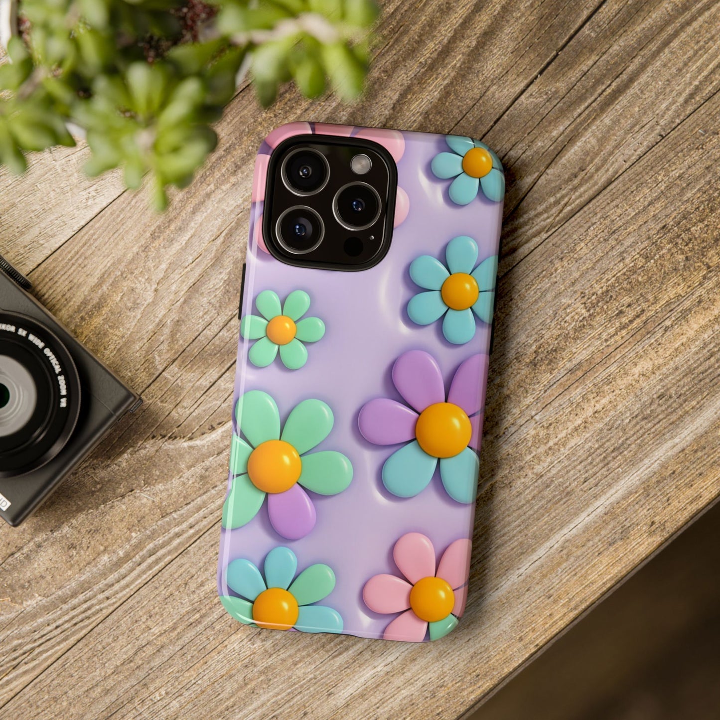 iPhone Tough Cases Cute Flower Phone Case