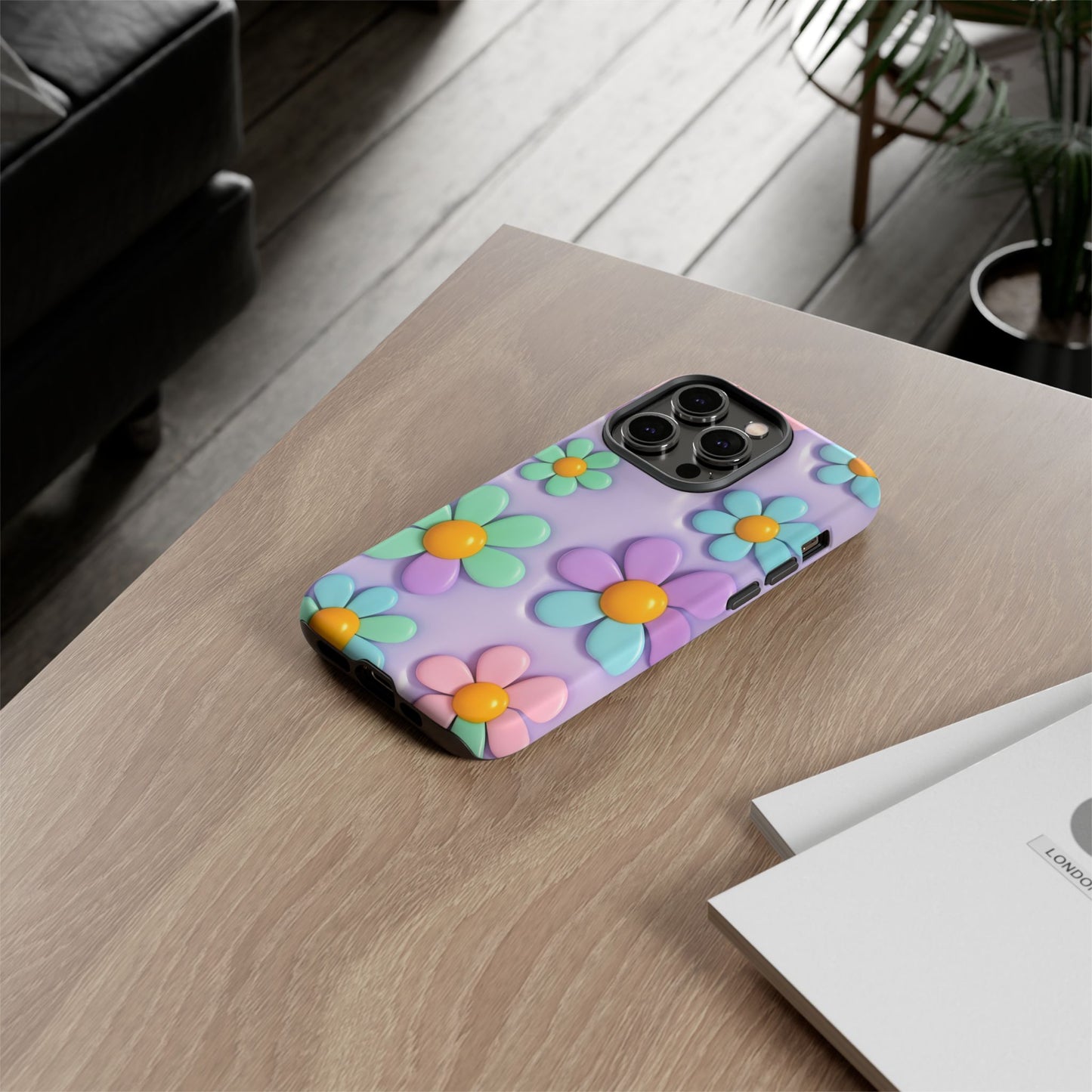 iPhone Tough Cases Cute Flower Phone Case