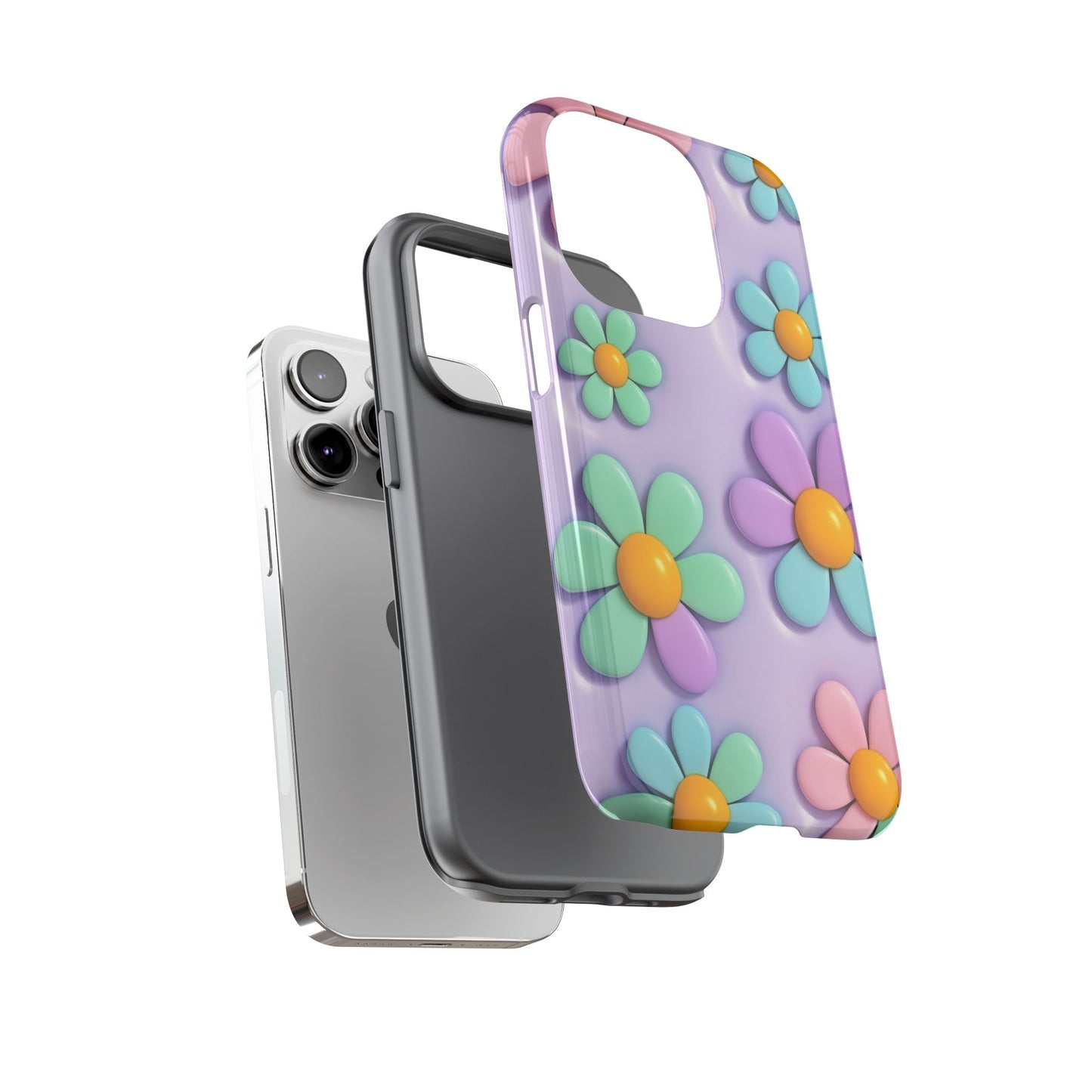 iPhone Tough Cases Cute Flower Phone Case