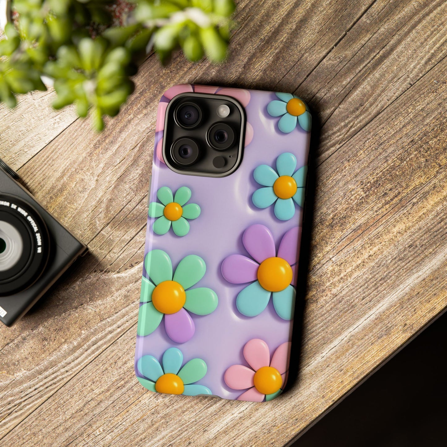 iPhone Tough Cases Cute Flower Phone Case
