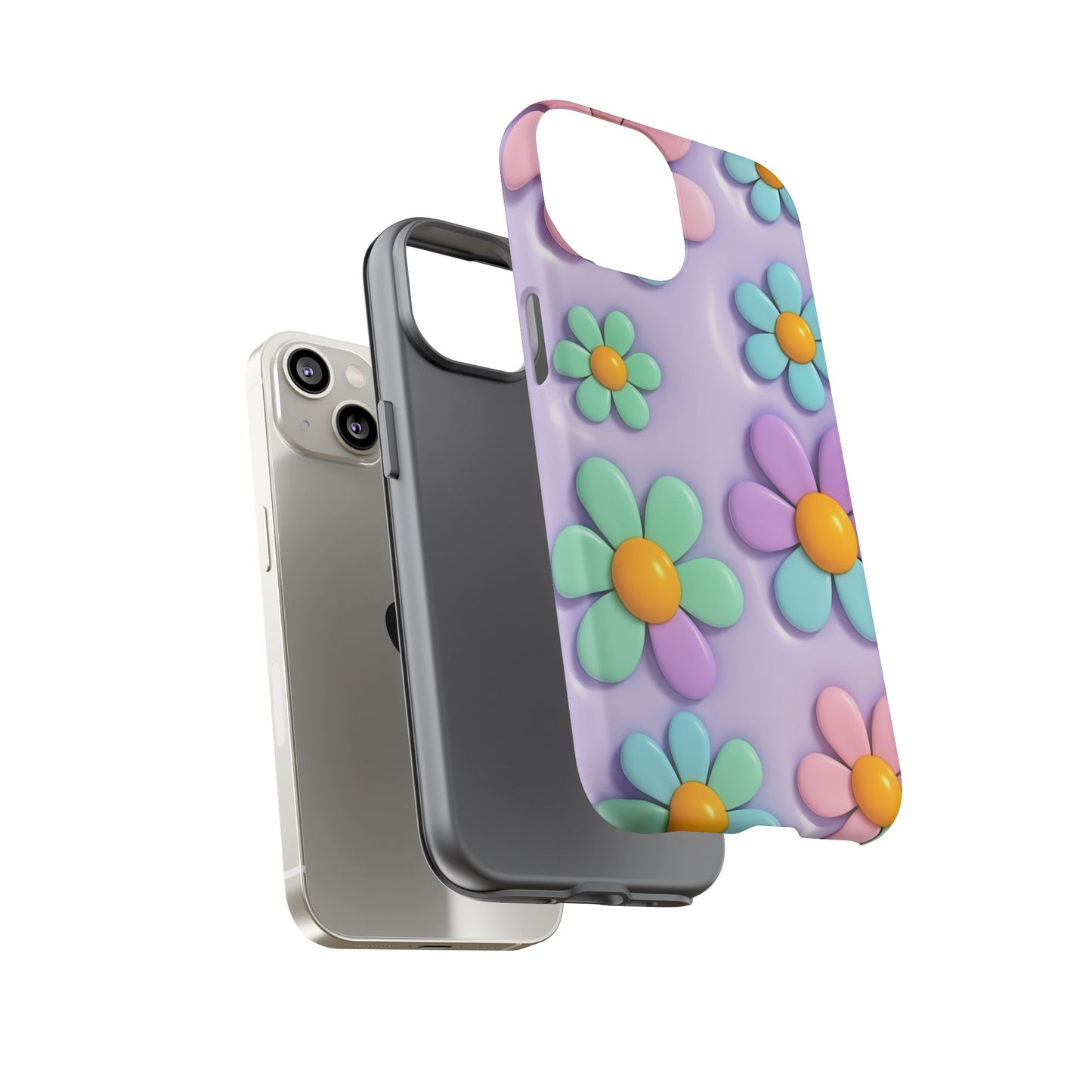 iPhone Tough Cases Cute Flower Phone Case