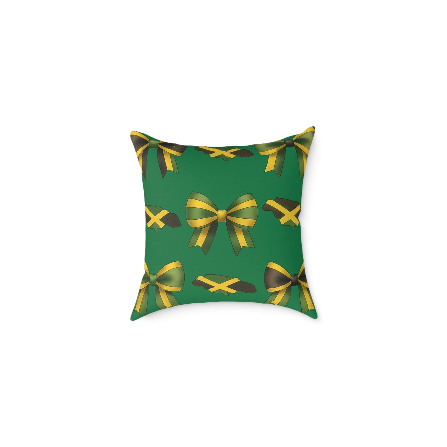 Canvas Pillow Jamaican Colors