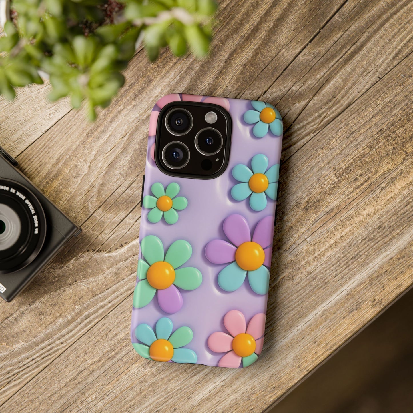 iPhone Tough Cases Cute Flower Phone Case