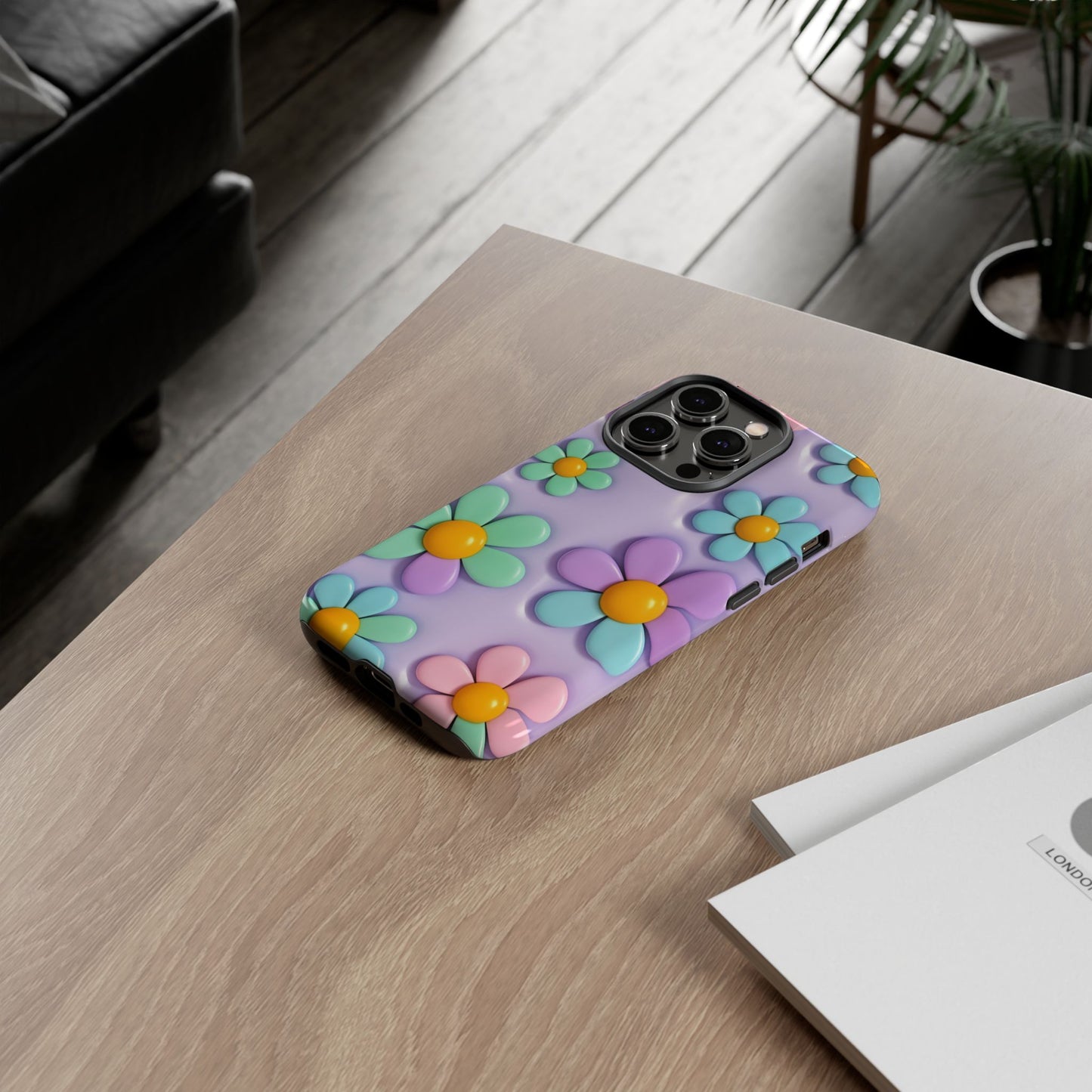 iPhone Tough Cases Cute Flower Phone Case