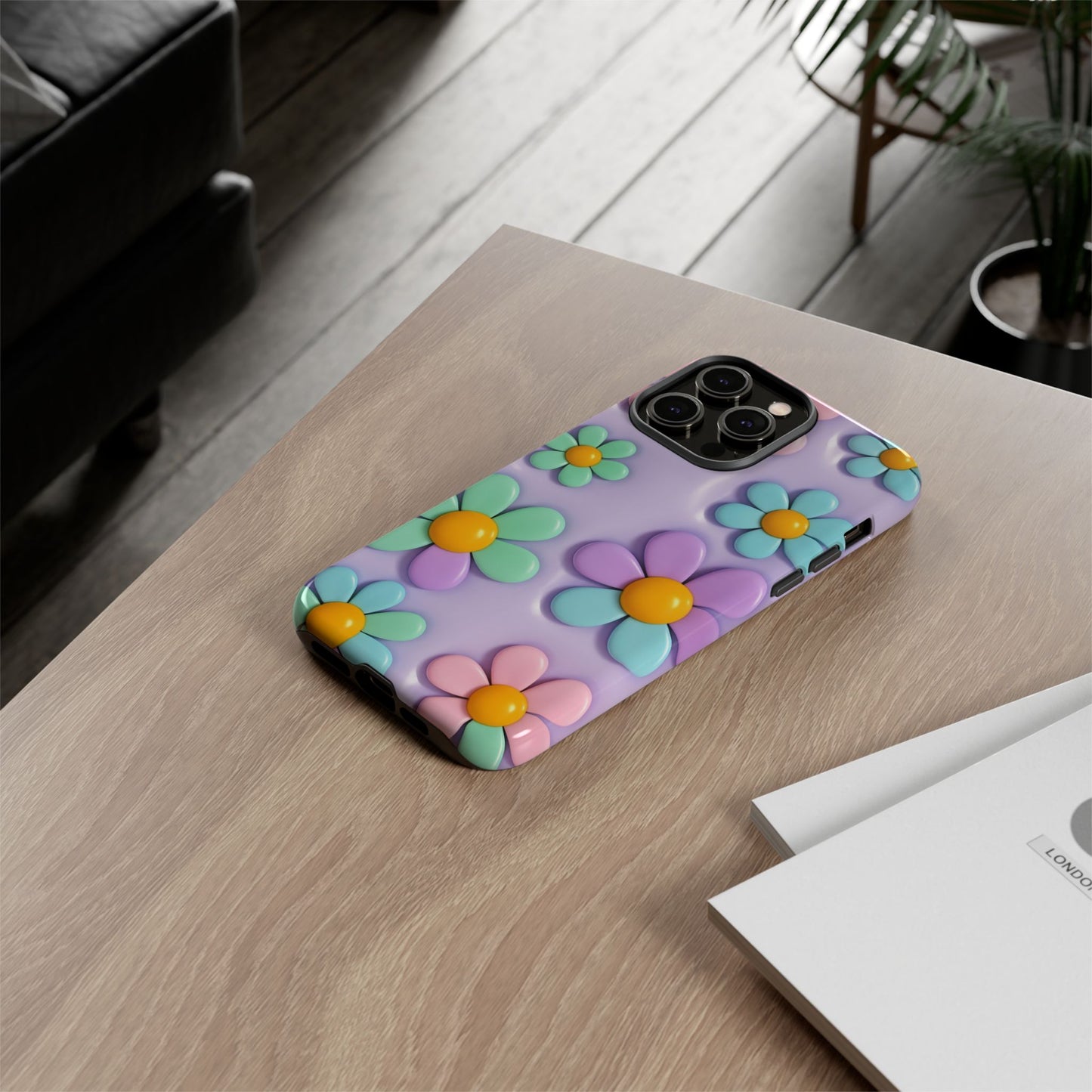 iPhone Tough Cases Cute Flower Phone Case
