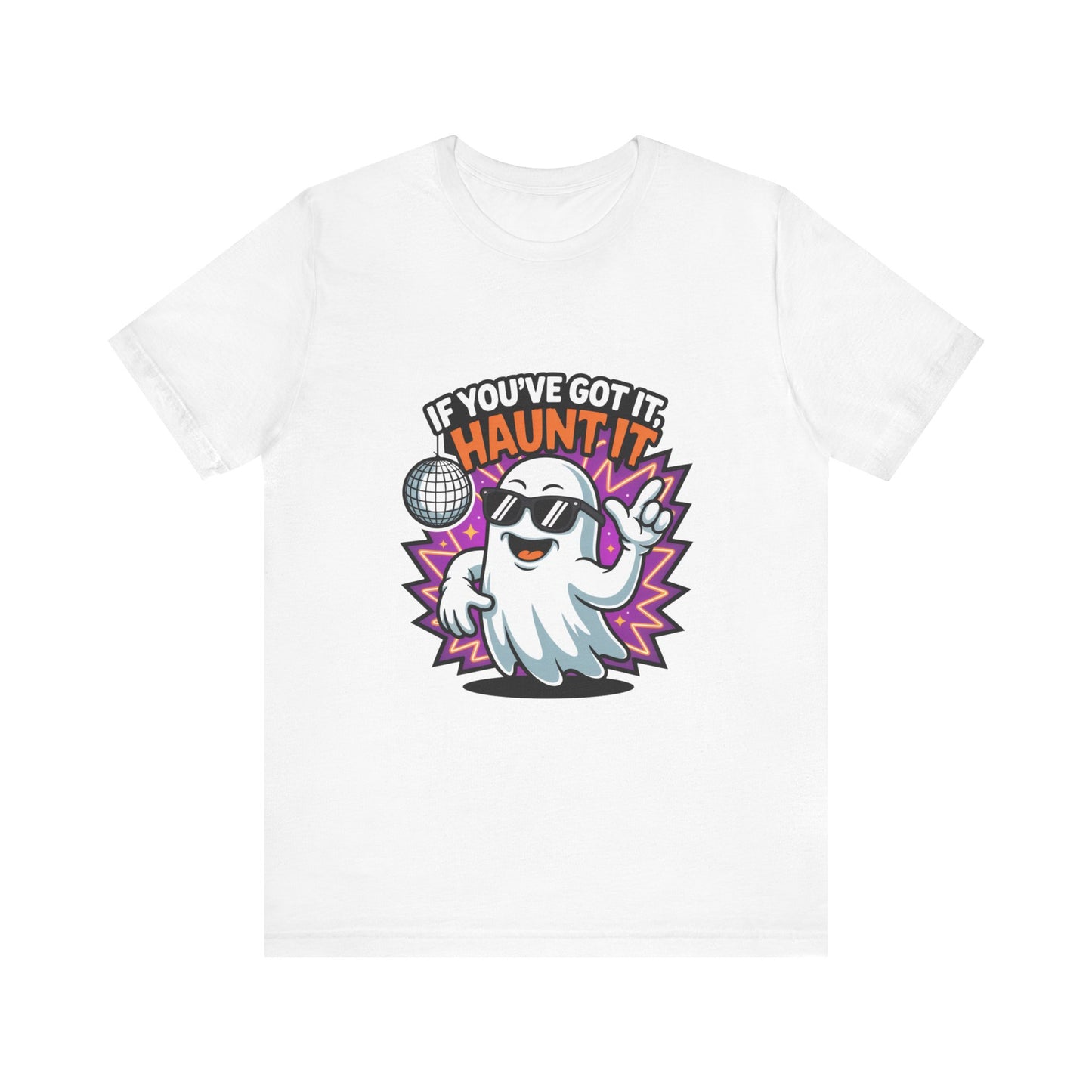 Ghost Party T-Shirt: Fun Halloween Unisex Tee, Perfect for Costume Parties, Casual Wear, Gifts for Friends
