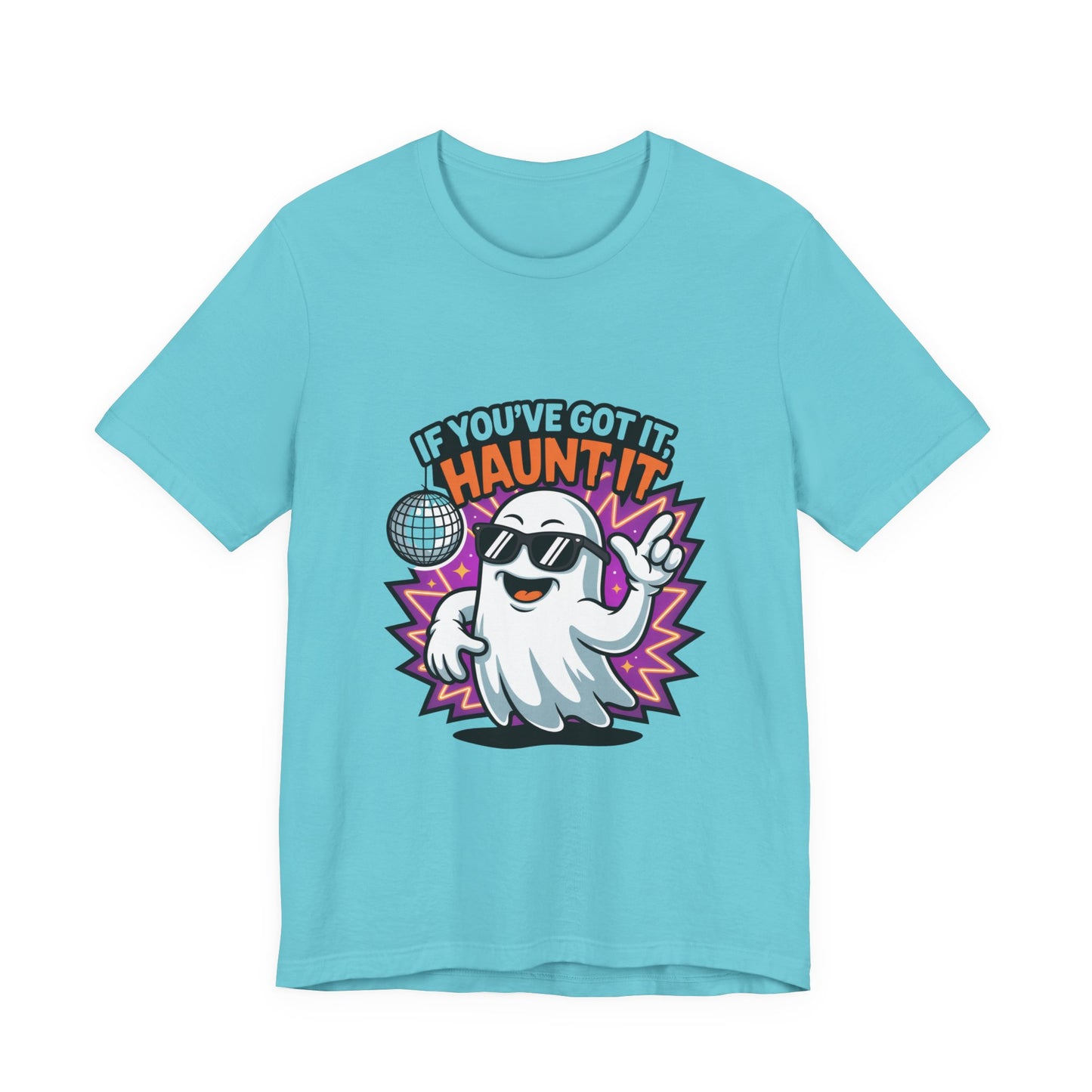 Ghost Party T-Shirt: Fun Halloween Unisex Tee, Perfect for Costume Parties, Casual Wear, Gifts for Friends