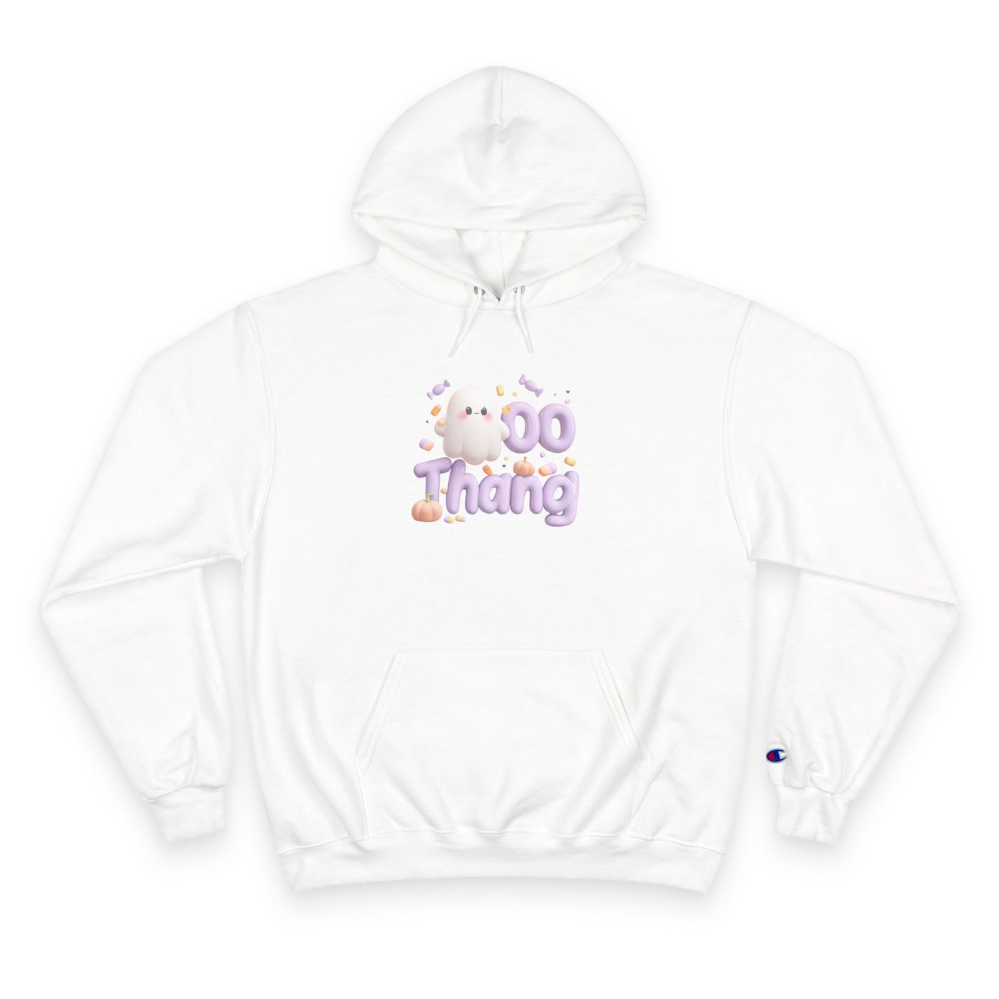 Lighthearted Ghost Champion Hoodie: You've Got This, Cozy Gift for Halloween, Spooky Season Apparel, Casual Comfort, Funny Sweatshirt