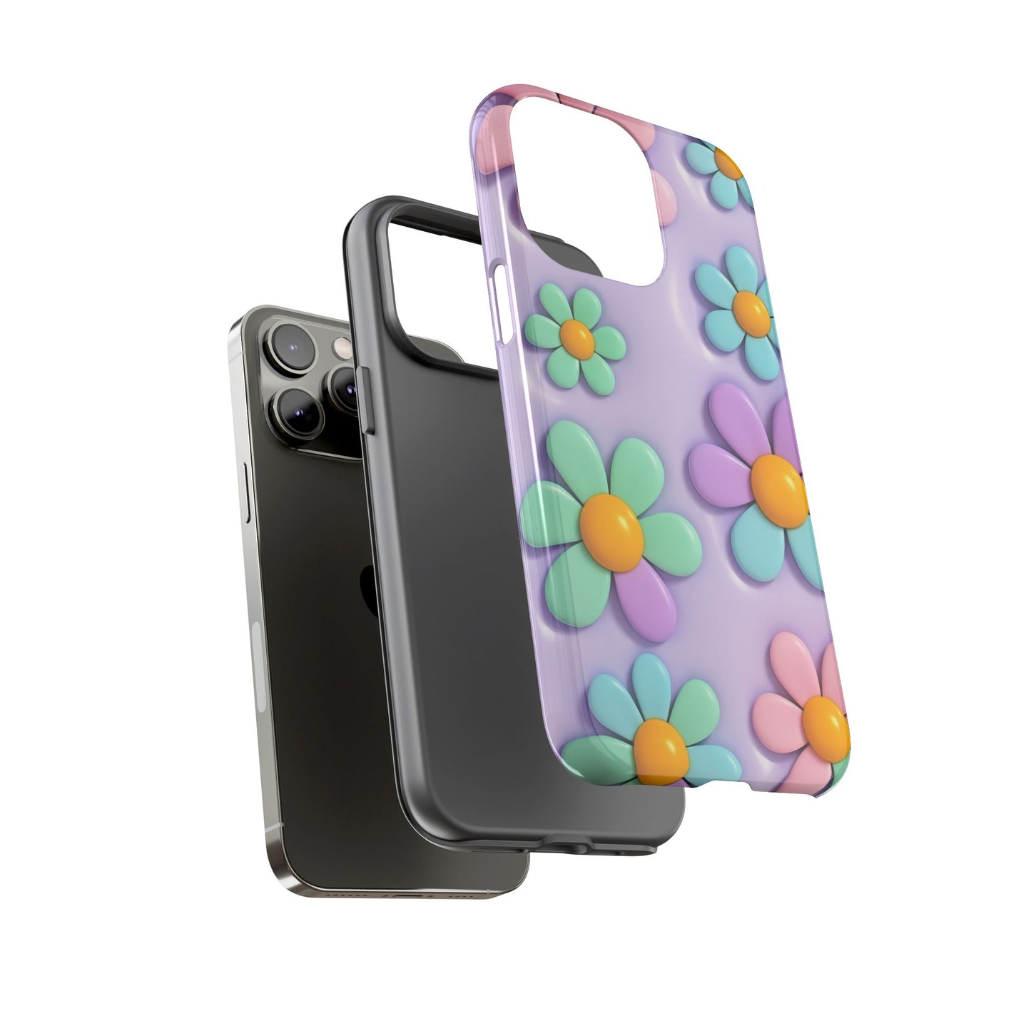 iPhone Tough Cases Cute Flower Phone Case