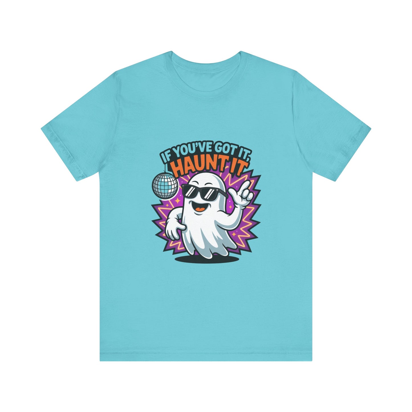 Ghost Party T-Shirt: Fun Halloween Unisex Tee, Perfect for Costume Parties, Casual Wear, Gifts for Friends