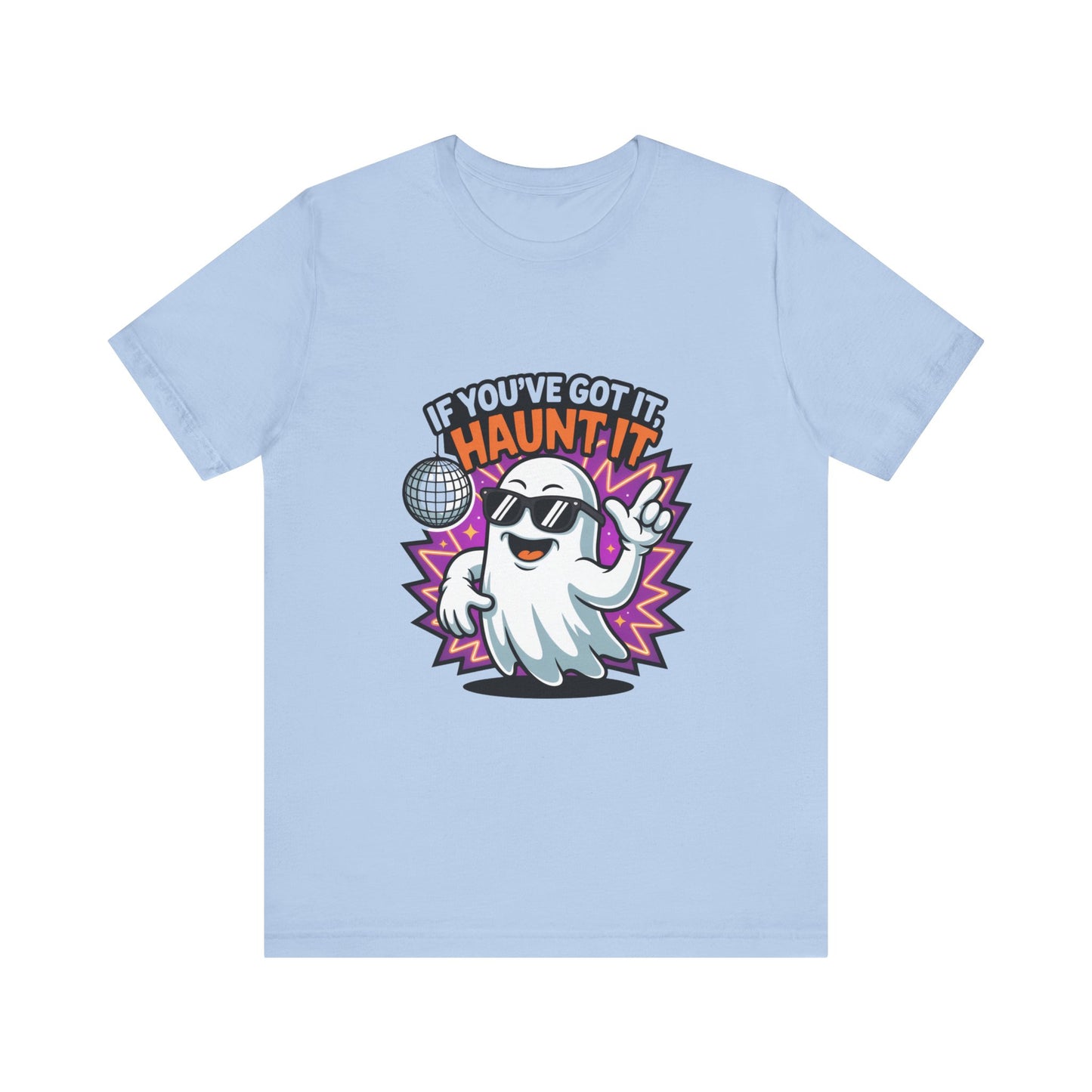 Ghost Party T-Shirt: Fun Halloween Unisex Tee, Perfect for Costume Parties, Casual Wear, Gifts for Friends