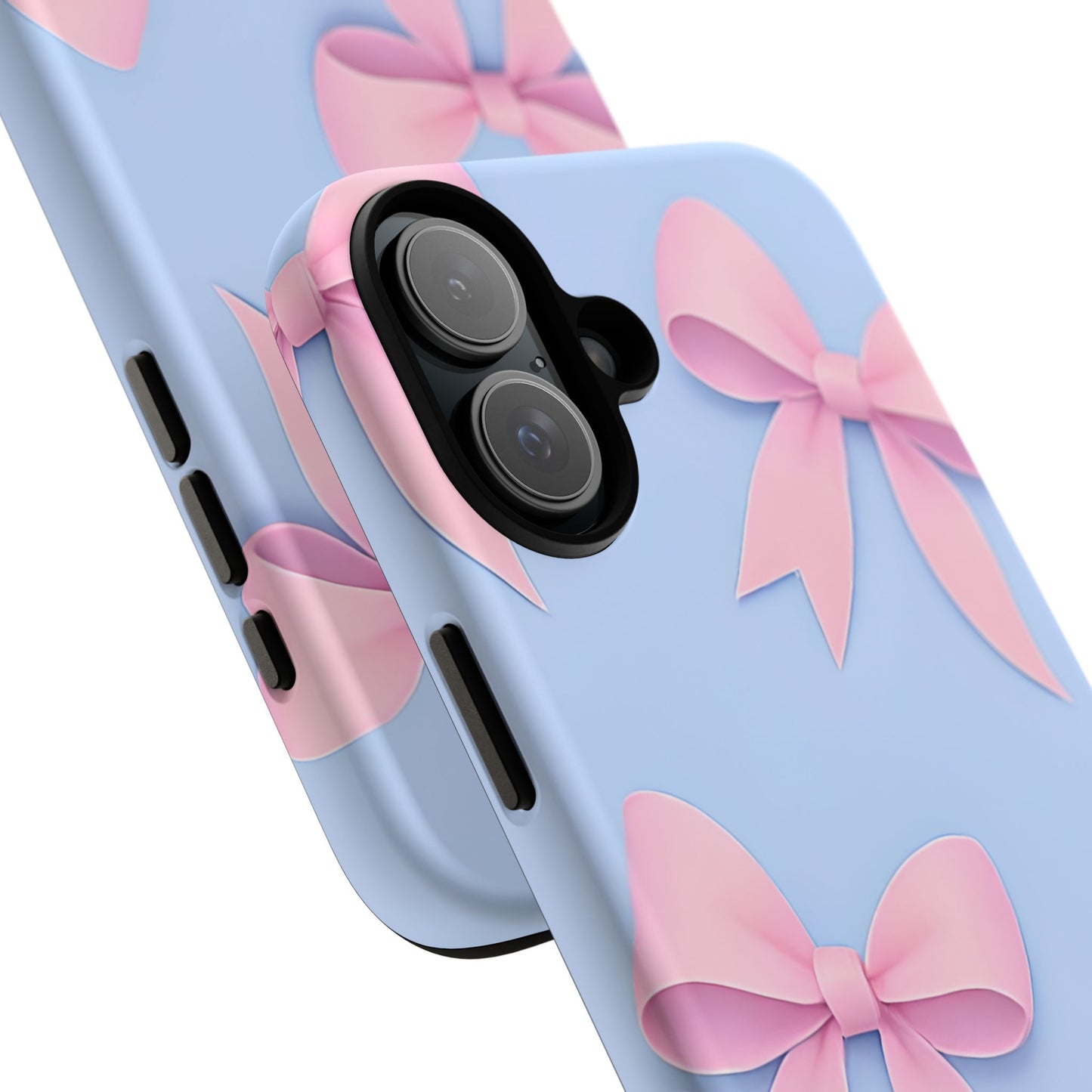 Cute Bow Phone Case, Gift for Her, Floral Phone Cover, Trendy Tech Accessory, Birthday Gift, Girlfriend Present