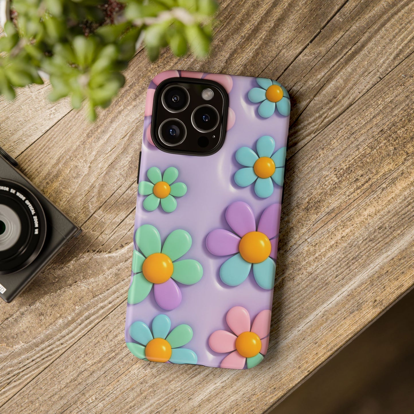 iPhone Tough Cases Cute Flower Phone Case