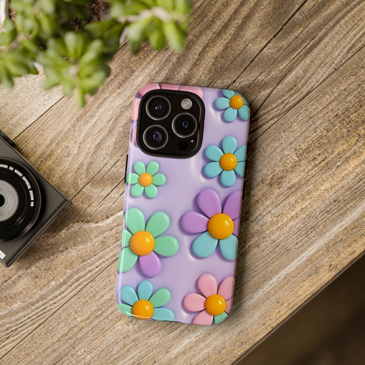 iPhone Tough Cases Cute Flower Phone Case