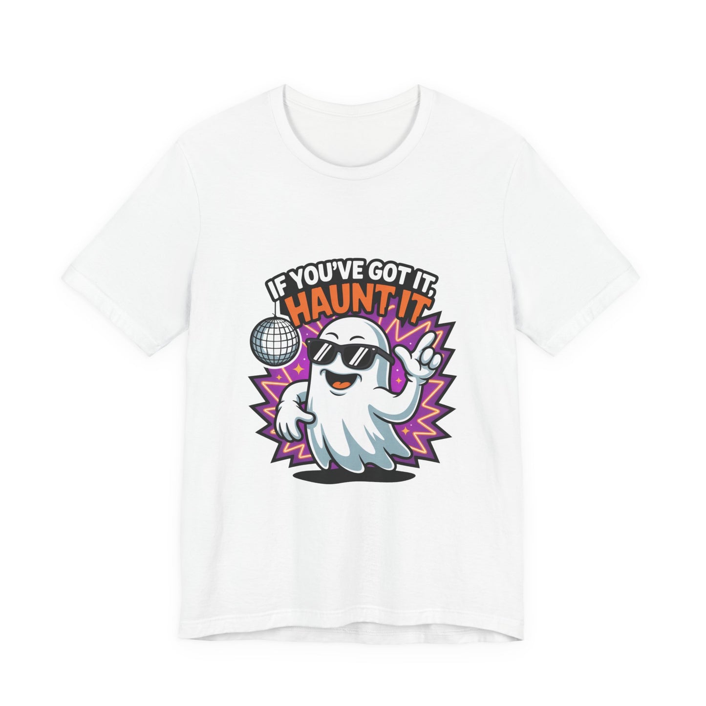 Ghost Party T-Shirt: Fun Halloween Unisex Tee, Perfect for Costume Parties, Casual Wear, Gifts for Friends