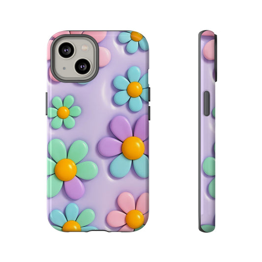 iPhone Tough Cases Cute Flower Phone Case