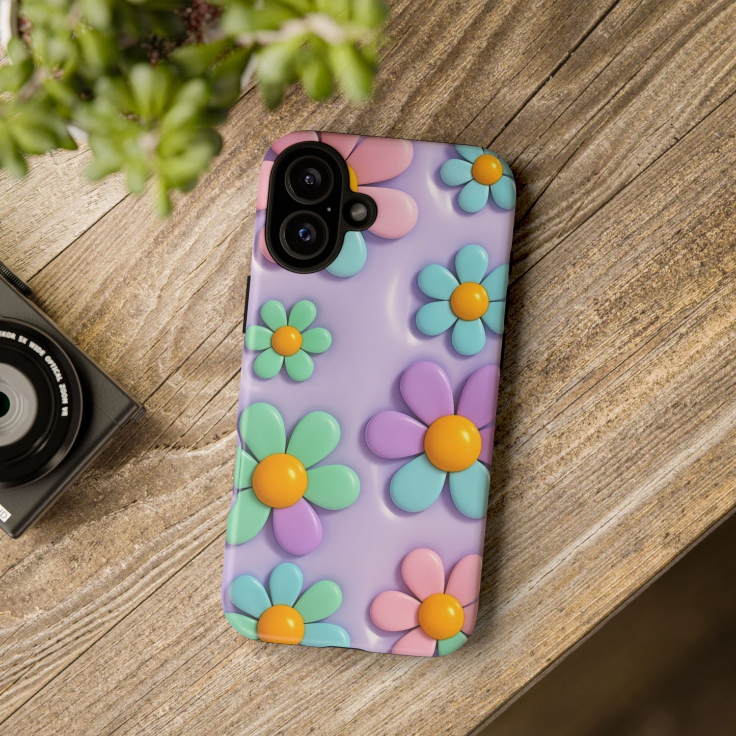 iPhone Tough Cases Cute Flower Phone Case